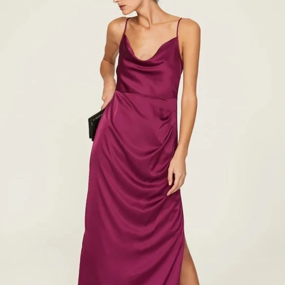 Hutch | Dresses | Hutch Rent The Runway Carver Gown Maroonpurplewine Sz 6  26 | Poshmark